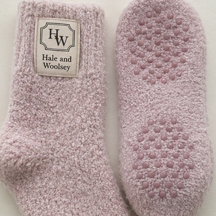 Gripper-Sole Fuzzy Socks